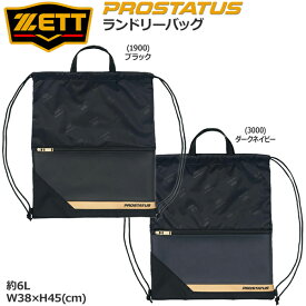 野球 ZETT ゼット PROSTATUS プロステイタス ランドリーバッグ BAP1019