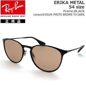 レイバン サングラス 調光レンズ エリカ メタル RayBan METAL ERIKA RB3539 002/Q4(54サイズ) 正規品 保証書付き あす楽
