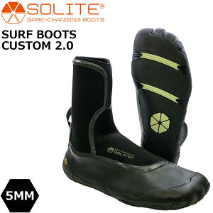 T[tu[c SOLITE \Cg SURF BOOTS 5MM CUSTOM 2.0 T[tB lIvf \bNXt M^u[c BLK/GUM