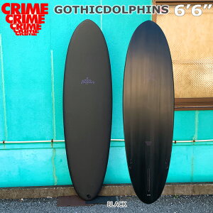 サーフボード ソフトボード 正規品 クライム CRIME SURFBOARDS GOTHICDOLPHINS 6’6” 2+1 シングル+スタビライザー ゴシックドルフィン