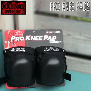 187 KILLER PADS(�L���[�p�b�h) PRO KNEE PADS �q�U�p�b�h SK8 �X�P�[�g �X�g���[�g�X�|�[�c�p