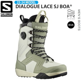 スノーボード ブーツ 靴 23-24 SALOMON サロモン DIALOGUE LACE STR8JKT BOA ダイアログレースストレートジャケットボア 23-24-BT-SLM フリースタイル グラトリ レース
