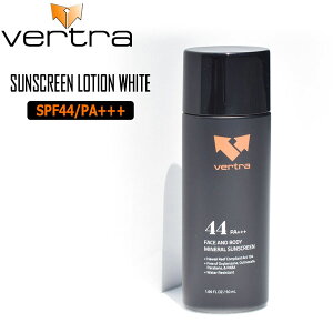 ���Ă��~�� �o�[�g�� �T���X�N���[�� ���[�V���� VERTRA SUNSCREEN LOTION WHITE SPF44 ��E�{�f�B�[�p