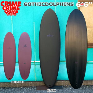 サーフボード ソフトボード 正規品 クライム CRIME SURFBOARDS GOTHICDOLPHINS 6’6” 2+1 シングル+スタビライザー ゴシックドルフィン