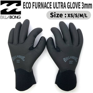 T[tO[u r{ 23-24 BILLABONG ECO FURNACE ULTRA GLOVE 5FINGER 3mm ALL GRAPHENE N SMOOTH SKIN o[ BD018-906