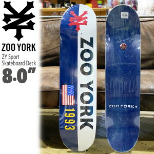 XP{[ fbL ZOO YORK DECK ZY SPORT 8.0 Y[[N
