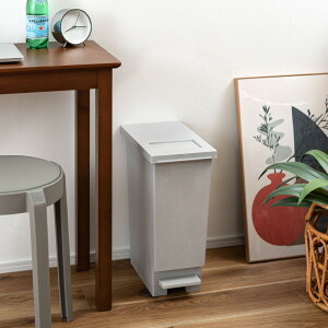 ゴミ箱 ダストボックス ごみ箱 プッシュ型 ペダル型 蓋つき 分別 キッチン 20L 45L 縦型 シンプル スマート 小さめ 韓国 モダン 石目調 軽量 軽い 2WAY ファミリー 一人暮らし 1人暮らし 新生活
