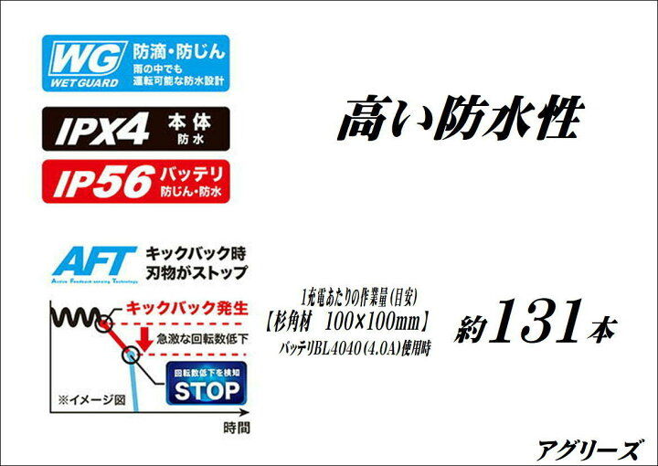 楽天市場】マキタ 充電式 高枝チェンソー MUA002GZ 40V（充電器 