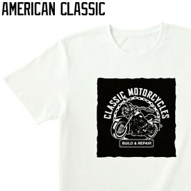 Tシャツ バイク オートバイ アメリカン クラシック メンズ レディース 半袖 長袖 おしゃれ tshirt