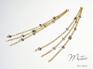 K18 S[h ꐯ sAX`[ u Meteo - eI - v18K 18 YG WG CG[S[h zCgS[h2510