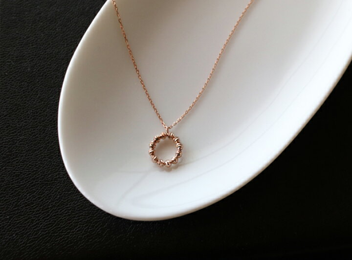 楽天市場】【お早め発送】K18 サークルペンダント 18K 18金 ペンダント  