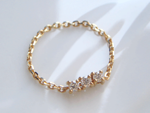 K18 �S�[���h �_�C�������h H / SI �N���X 0.12ct �`�F�[�������O �uCodino Media - �R�f�B�[�m ���f�B�A - �v18K 18�� YG WG PG �C�G���[�S�[���h �z���C�g�S�[���h �s���N�S�[���h �v���[���g �M�t�g ��26