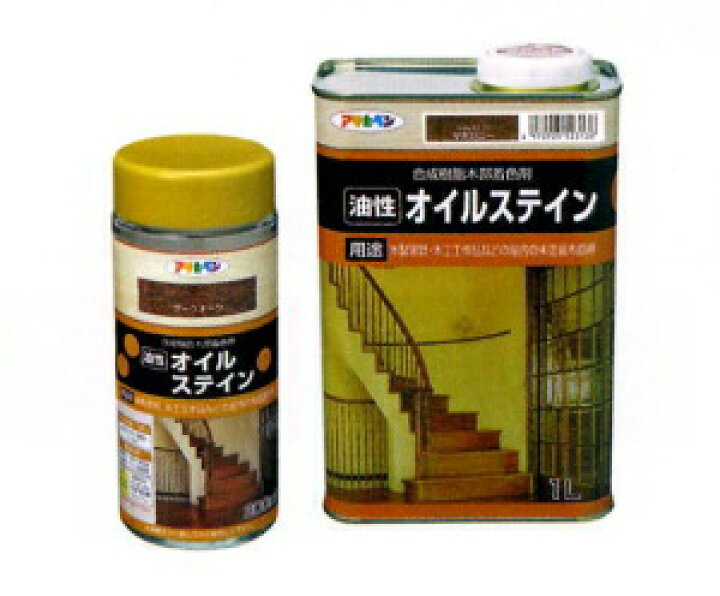 楽天市場 ポイント10倍 11 30の0時 23時59分まで アサヒペン 300ml 油性オイルステイン カラー選択 6色 プロ向け工具専門店 愛道具館