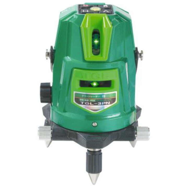 楽天市場】高儀 TGL-3PN グリーンレーザー墨出し器 磁気制動方式 