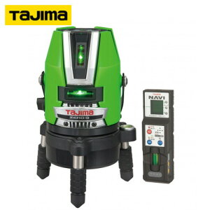 【ポイント10倍!10/30の0時〜23時59分まで】タジマツール/TJM ●ZEROGN-KJY NAVIゼロジーKJY グリーンレーザー 本体+グリーンレーザーレシーバーNAVI 磁気制動方式