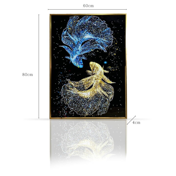楽天市場】アートポスター フレーム付 アートパネル 60×80cm ポスター 
