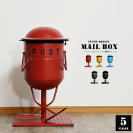 SALE対象商品 ポスト おしゃれ 郵便ポスト キャラクター かわいい POST レッド イエロー 置物 オブジェ …
