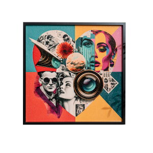 Ԓ|Cg5{ A[gpl A[g|X^[ G |X^[ 62×62cm `  |bv _ t[t A[g t[t ubNt[ rO  rO  v