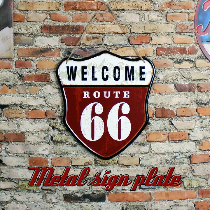 楽天市場 期間中ポイントup サインプレート アメリカン おしゃれ 壁掛け ルート66 Route66 ウェルカム Welcome メタル 車庫 看板 レトロ ダイナー ヴィンテージ アメリカン雑貨 インテリアスペース 楽天市場 期間中ポイントup サインプレート アメリカン おしゃれ 壁掛け ルート66 Route66 ウェルカム Welcome メタル 車庫 看板 レトロ ダイナー ヴィンテージ アメリカン雑貨 インテリアスペース