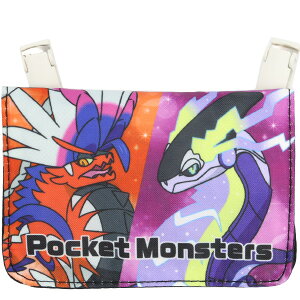 移動ポケット ネックコード付き 紐付き ポケモン ピカチュウ コライドン ミライドン 女の子 男の子 ミニおでかけポケット 黒 マルチポケット マルチポッケ ポケットポーチ クリップ付き ポ