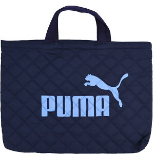 レッスンバッグ PUMA プーマ 体操服入れ レッスントート バッグ 図書バッグ 男の子 プーマ 学校 通学 ブラック ネイビー
