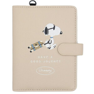 スヌーピー snoopy パスポートケース journey PEANUTS ピーナッツ カードケース セキュリティポーチ パスポートカバー パスポート入れ 財布 トラベルグッズ 出張 ポーチ ビジネス 航空券 搭乗券 ス