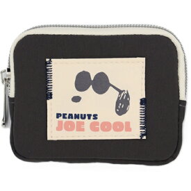 スヌーピー SNOOPY カラビナ付きフラットポーチ (5柄) ジョー・クール MINI POUCH ミニポーチ ポーチ カラビナ付き バッグ 収納 コンパクト 小銭入れ 小物入れ マルチ 旅行 ガジェットポーチ