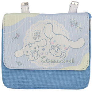 移動ポケット ショルダー 紐付き サンリオ キティ クロミ マイメロ シナモロール ポチャッコ ハンギョドン プリン 女の子 男の子 大きめサイズ マルチポケット マルチポッケ ポケットポーチ
