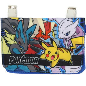 移動ポケット ネックコード付き 紐付き ポケモン ピカチュウ コライドン ミライドン ポケモンZA 女の子 男の子 ミニおでかけポケット 黒 マルチポケット マルチポッケ ポケットポーチ クリップ付き ポシェットポケット 学校 子供 こども キッズ ハンカチ かわいい