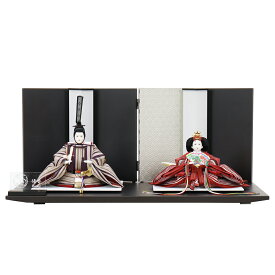 【最短即日出荷可能】 雛人形 コンパクト 平安優香 博多織 帯 おしゃれ かわいい 初節句 お祝い ひな人形飾り 黒 モダン 今どき (横幅60cm) ミニ サイズ マンション 女の子 モダン お雛様 小さい 桃の節句 リビング 玄関 馴染む ギフト 出産祝い プレゼント 小型 手作り