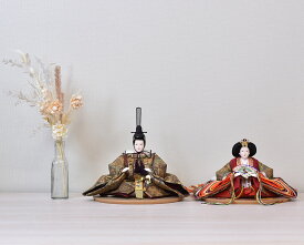 【最短即日出荷可能】 雛人形 コンパクト ひな人形 高級 本袋帯 親王飾り 平飾り 汕頭織 orijin シリーズ かわいい おしゃれ モダン お雛様 おひな様 3704-11-030 送料無料 -t009-