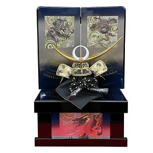 五月人形 兜飾り コンパクト 「最短出荷対応品」 収納 飾り 選べる 龍 竜 武将 名将 上杉 謙信 大鍬兜 銀 大鍬 兜 辰 たつ モダン りゅう おしゃれ 兜 端午の節句 5月人形 2025