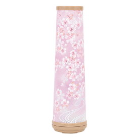 盆提灯 初盆 新盆 ミニサイズ コンパクト 提灯 創作 モダン 霊前灯 和花 3号 桜 組立不要 電気コード式 プラスチック製 廻転 盆ちょうちん 仏具 お盆飾り 新盆飾り 贈答 小型 8842-90-186