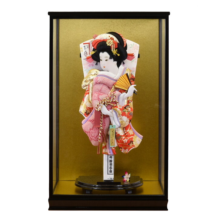 楽天市場】羽子板 コンパクト お祝い 初正月 羽子板飾り ガラス ケース 