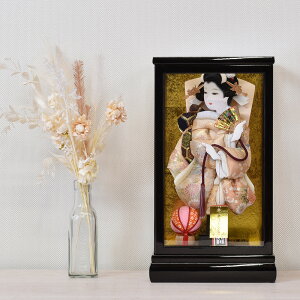 羽子板 コンパクト ミニ 初正月 羽子板飾り お祝い 8号 選べる 袋帯 絞り くすみ色 ガラス ケース入り 白 可愛い おしゃれ 正月飾り 2025