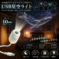 【期間限定★10%OFFクーポン】星空プロジェクター 星空ライト ナイトライト プロジェクター 2WAY USB給電…
