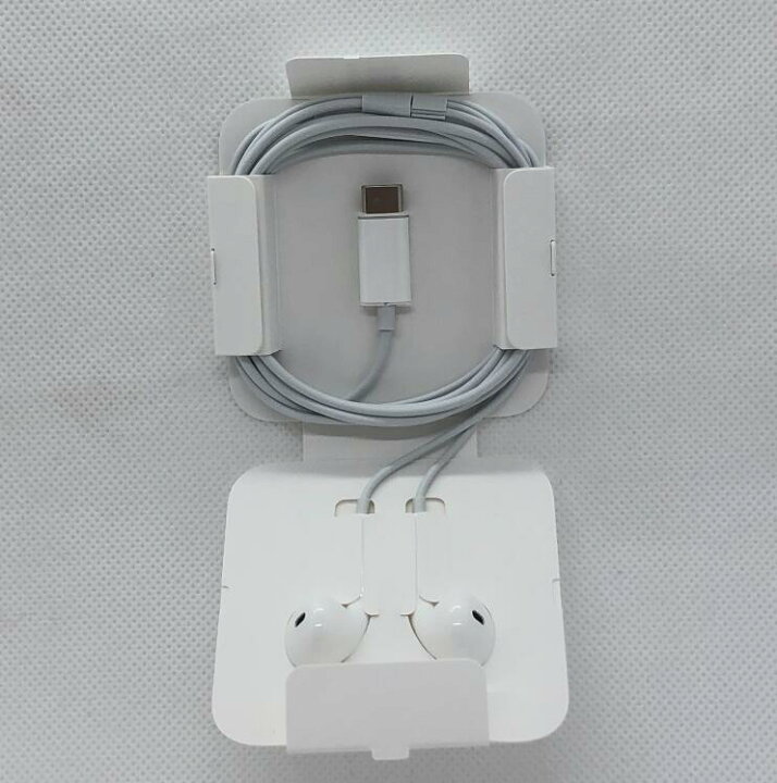 楽天市場】【新品未使用】Apple EarPods Type-C 純正イヤホン マイク付 