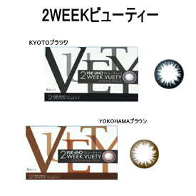 カラコン 度あり 度なし 2week 【送料無料】 ビューノ2ウィークビューティー ベーシック ≪2週間使い捨て≫