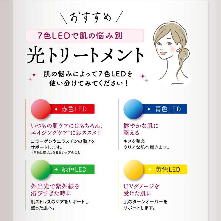 楽天市場】【300円OFFクーポン配布中】【自宅で簡単リフトケア】 美顔器 LINKA 7色LED美容マスク 引き上げ エイジングケア マスク 美顔機 LED 光エステ 光美容 マフェイス クマ 老け顔 フェイスライン もたつき ゆるみ 美容 ハリ ツヤ リンクルケア 20代 30代 40代 50代 ... 楽天市場】【300円OFFクーポン配布中】【自宅で簡単リフトケア】 美顔器 LINKA 7色LED美容マスク 引き上げ エイジングケア マスク 美顔機 LED 光エステ 光美容 マフェイス クマ 老け顔 フェイスライン もたつき ゆるみ 美容 ハリ ツヤ リンクルケア 20代 30代 40代 50代 ...