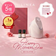 ＼P5倍★5/1 12:00〜5/15 23:59まで／【母の日限定ラッピング】ナノ スチーマー 皮膚科医推奨 LINKA リン…