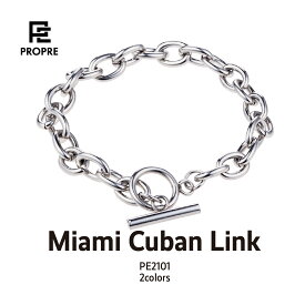 【返金保証】PROPRE プロープル チェーン ブレスレット マンテル メンズ シルバー マンテルブレスレット プレゼント クリスマス Mantel bracelet 8mm×18/21cm