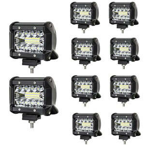 P5{ }\Z[60W Ɠ LED [NCg p30x tbhCg 12V-24VΉ ėp ԊO 4C` p` 6000K zCg ނ ԍ gN^[p LED[NCg V݌v h h