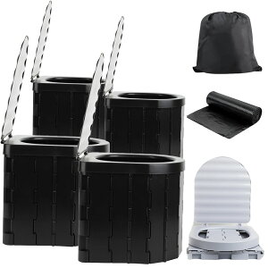 簡易トイレ 非常用 災害用 テント 水洗 ポータブルトイレ 折りたたみトイレ 携帯トイレ トイレ キャンプ 耐荷重150kg 洗えるプラスチック製 防災トイレ 仮設 トイレ かんいといれ 防災グッズ