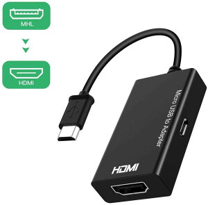 MHL HDMI ϊ A_v^ Micro USB to HDMI ϊ P[u er։f` er o [`[uerŌ AhCh X}z Ή