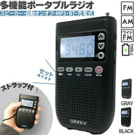 ポケットラジオ ワイドFM FM AM 対応 ポータブルラジオ 2カラー セットあります 音楽プレイヤー MP3 スピ…