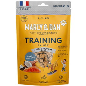 マーリーアンドダン　M&D　犬用ソフト＆チューイー　トレーニング　100g　犬用おやつ　サーモン　フランス産