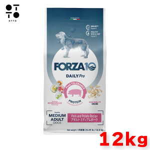 �y ���j���[�A�� �z Daily Pro �A�_���g�~�f�B�A���|�[�N 12kg �Ɖu�� ���N�ێ� �h�b�O ���� �� dog ����� �h�b�O�t�[�h �y�b�g�t�[�h FORZA10 TriccoInternational 8020245713789 �y �����񂹏��i �z