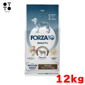 �y ���j���[�A�� �z Daily Pro �A�_���g�~�f�B�A������ 12kg �r�� �Ɖu�� ���N�ێ� �h�b�O ���� �� dog ����� �h�b�O�t�[�h �y�b�g�t�[�h �i �����񂹏��i �j FORZA10 TriccoInternational 8020245714106