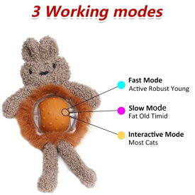 BENTOPAL SMART CAT TOY P70 | 猫 ねこ cat キャット 電動 おもちゃ 自動 スマートトイ 留守番 運動不足 狩猟本能 GMP 4580445432162