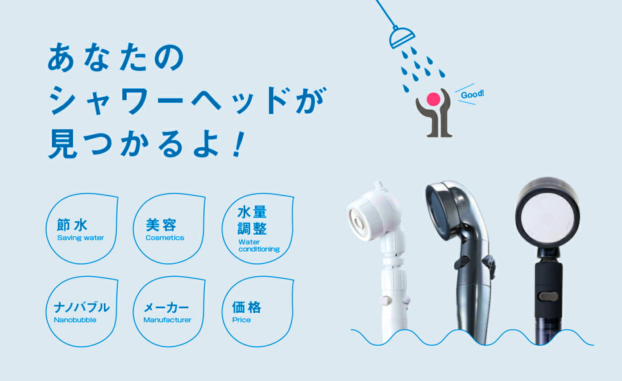 シャワーヘッド特集